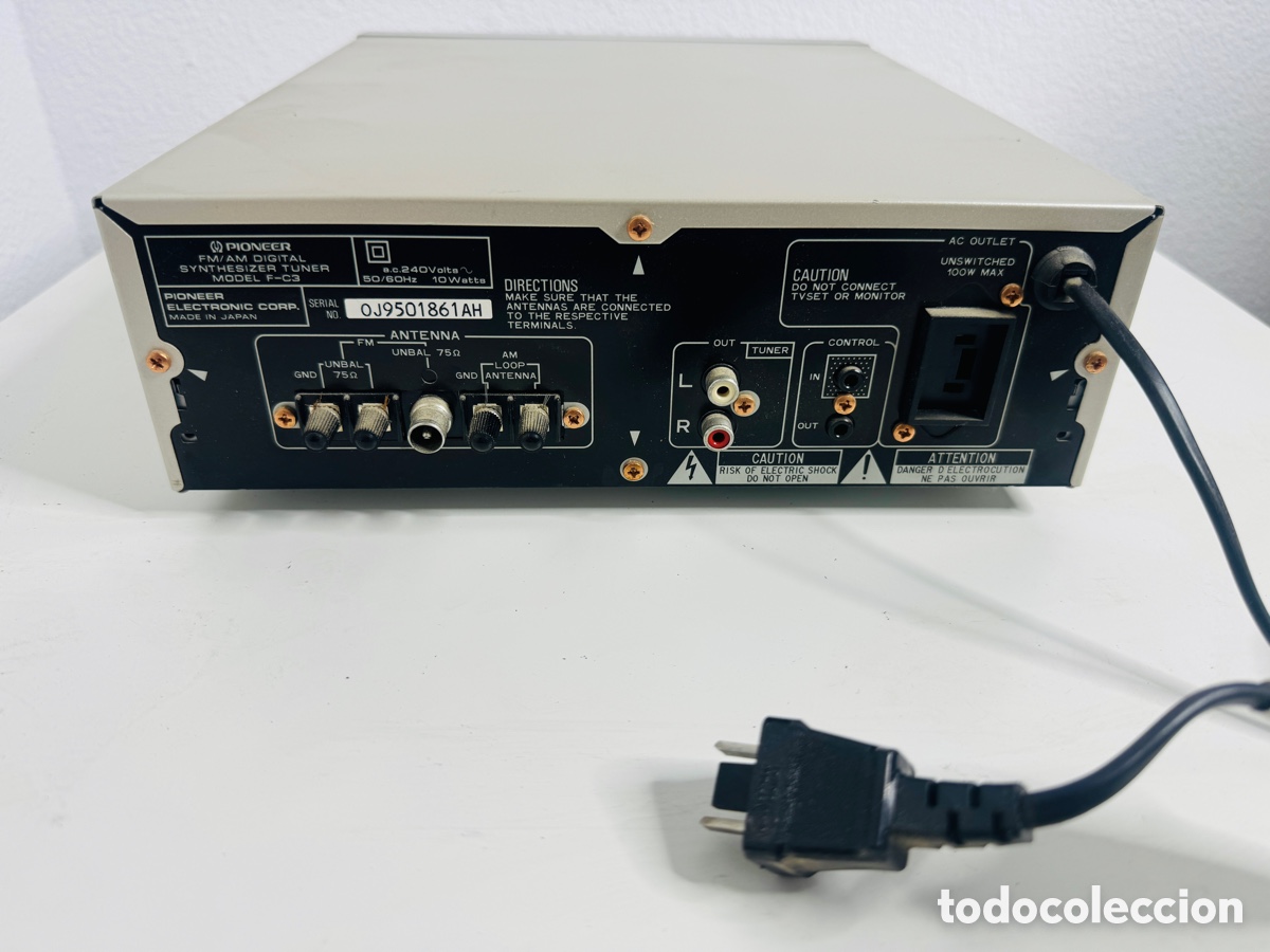 Segunda mano: Pioneer Stereo Tuner F-C3 - Foto 9