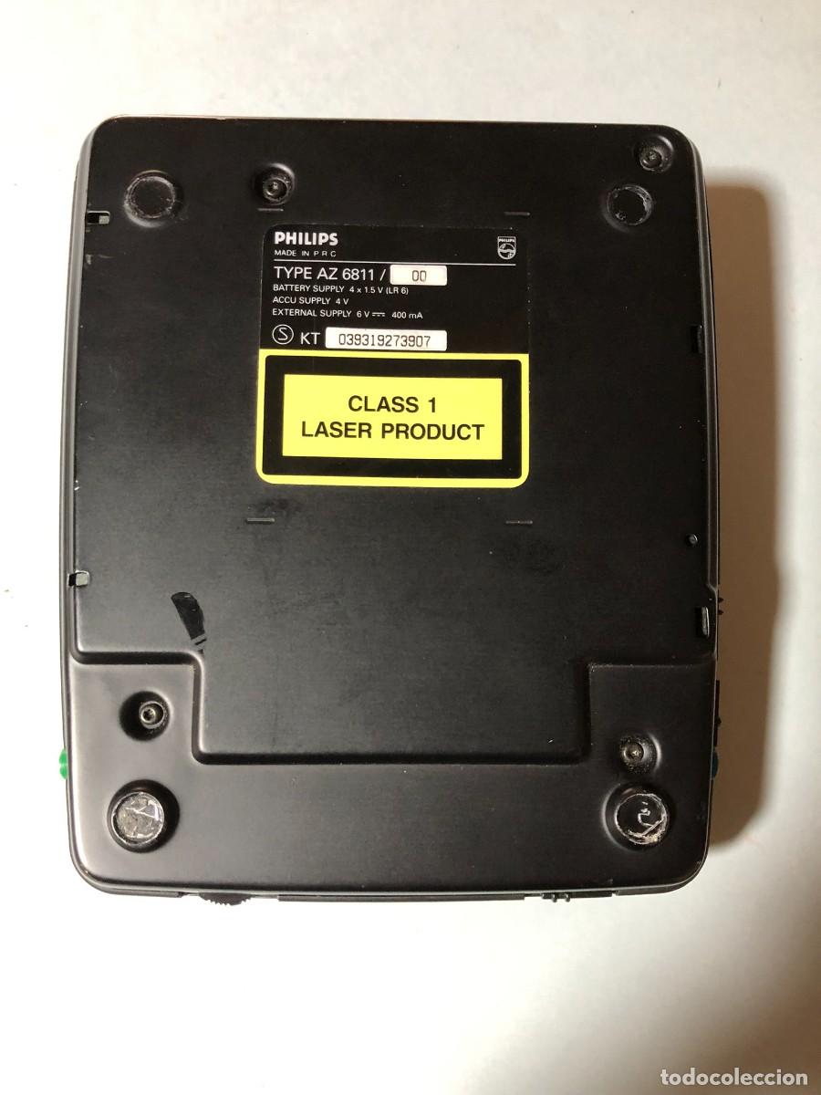 Segunda mano: Discman Philips AZ6811 Coleccionable - Foto 3