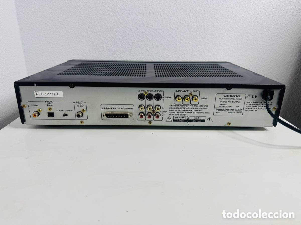 Segunda mano: Onkyo ED-901 Decoder Surround - Foto 9