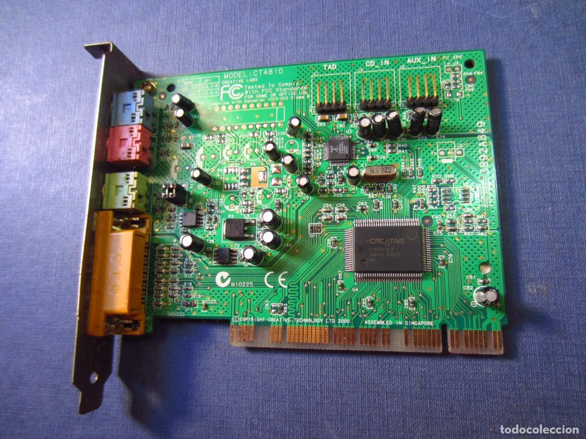 Segunda mano: Tarjeta Sonido PC Creative Labs Sound Blaster CT4810 - Foto 2