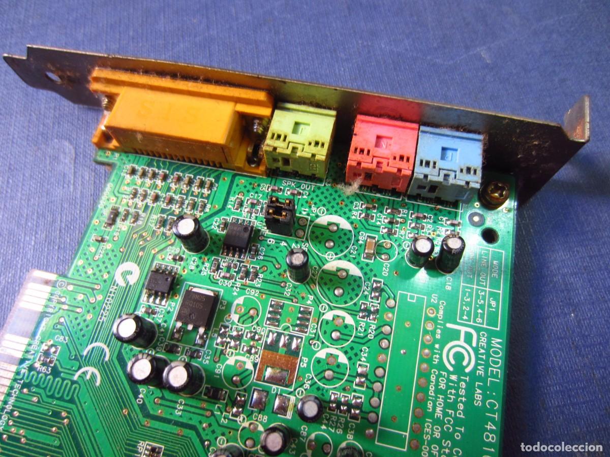 Segunda mano: Tarjeta Sonido PC Creative Labs Sound Blaster CT4810 - Foto 3