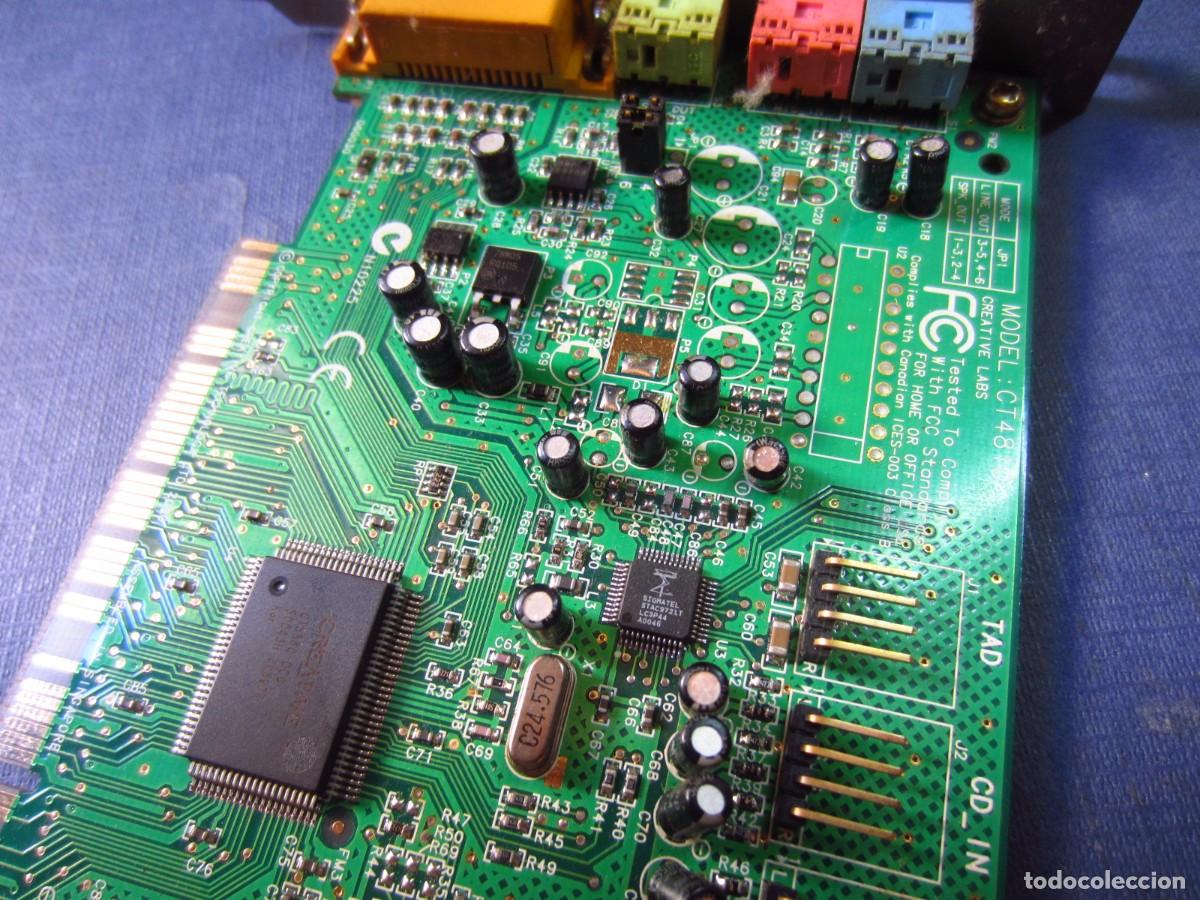 Segunda mano: Tarjeta Sonido PC Creative Labs Sound Blaster CT4810 - Foto 4
