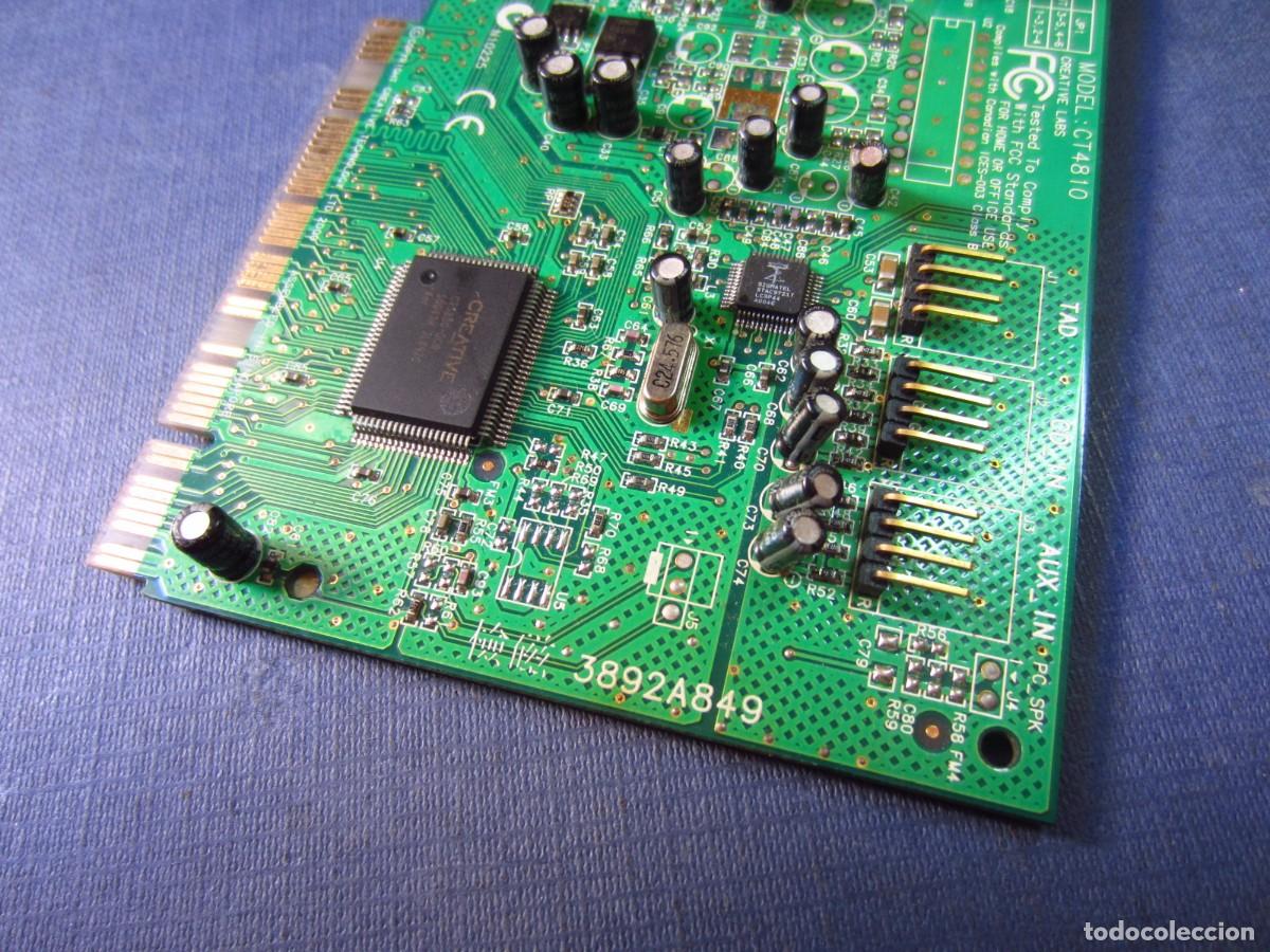 Segunda mano: Tarjeta Sonido PC Creative Labs Sound Blaster CT4810 - Foto 5