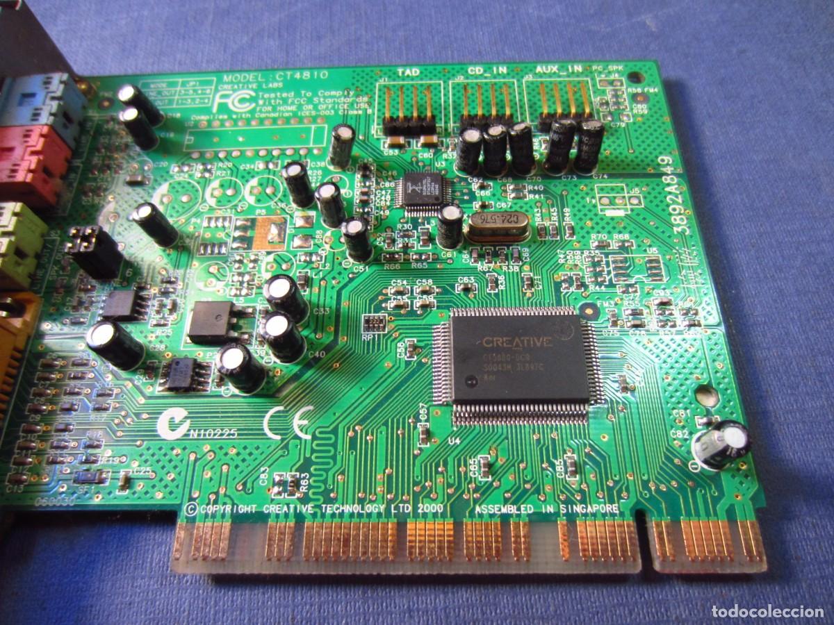 Segunda mano: Tarjeta Sonido PC Creative Labs Sound Blaster CT4810 - Foto 6