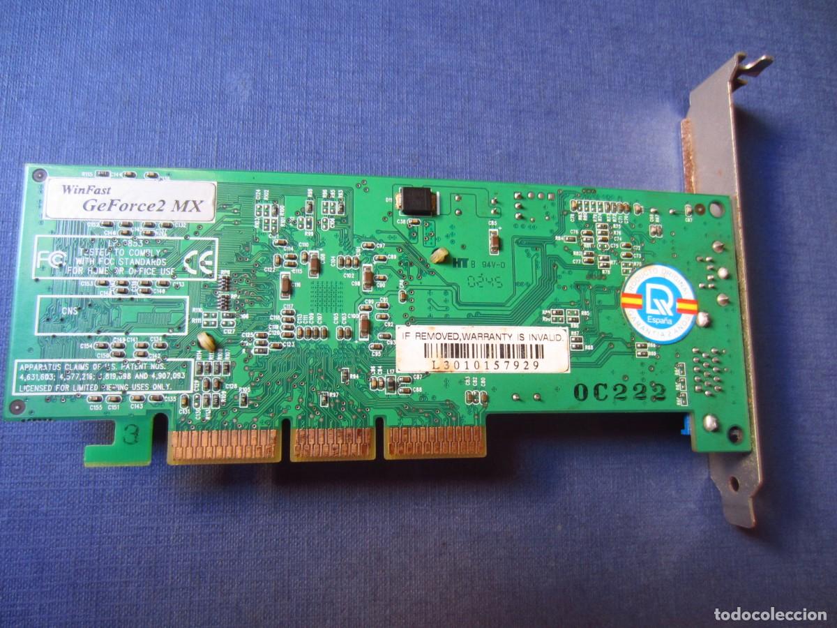 Segunda mano: Tarjeta Grafica PC Winfast GeForce2 MX 64MB - Foto 11