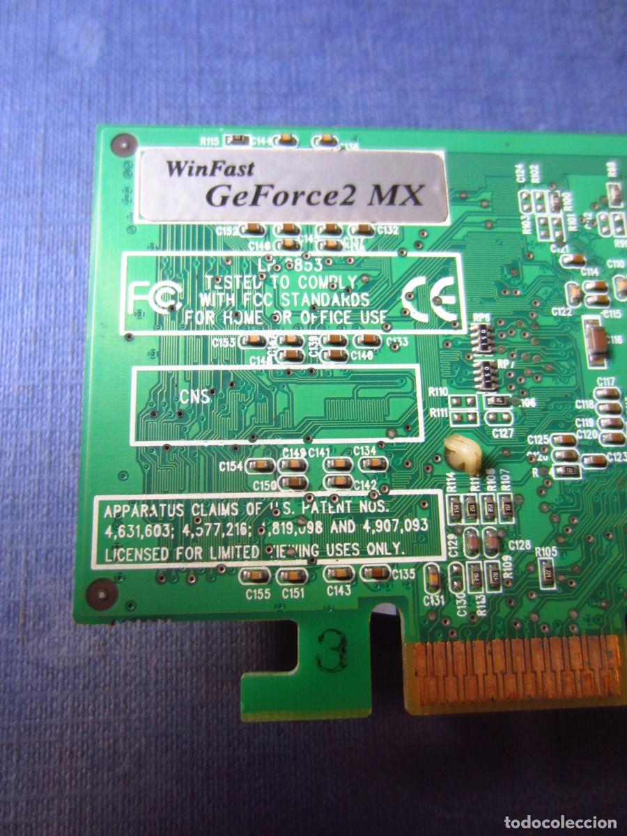 Segunda mano: Tarjeta Grafica PC Winfast GeForce2 MX 64MB - Foto 15