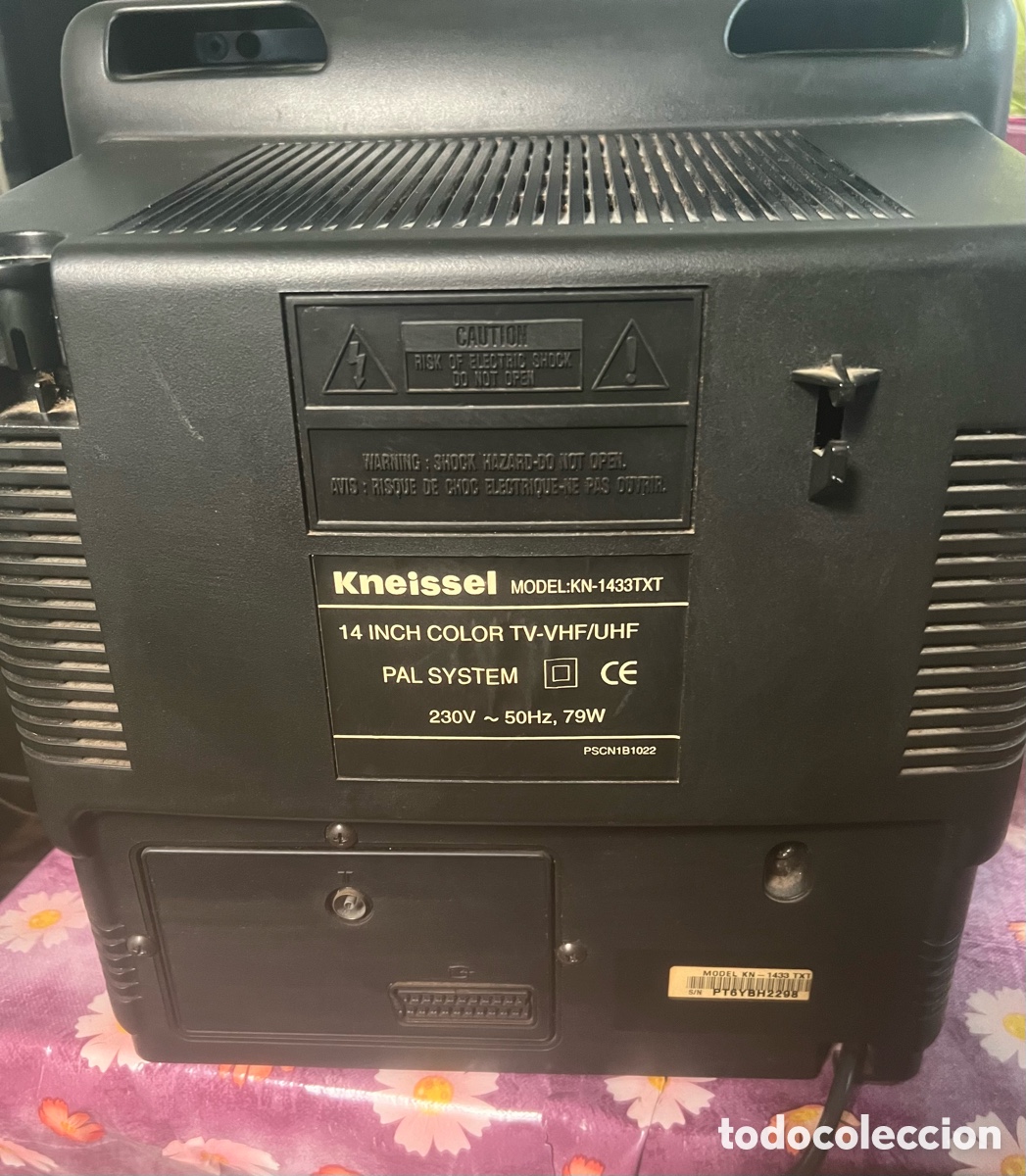 Segunda mano: Televisi&oacute;n 14&rdquo; Kneissel con mando - Foto 2