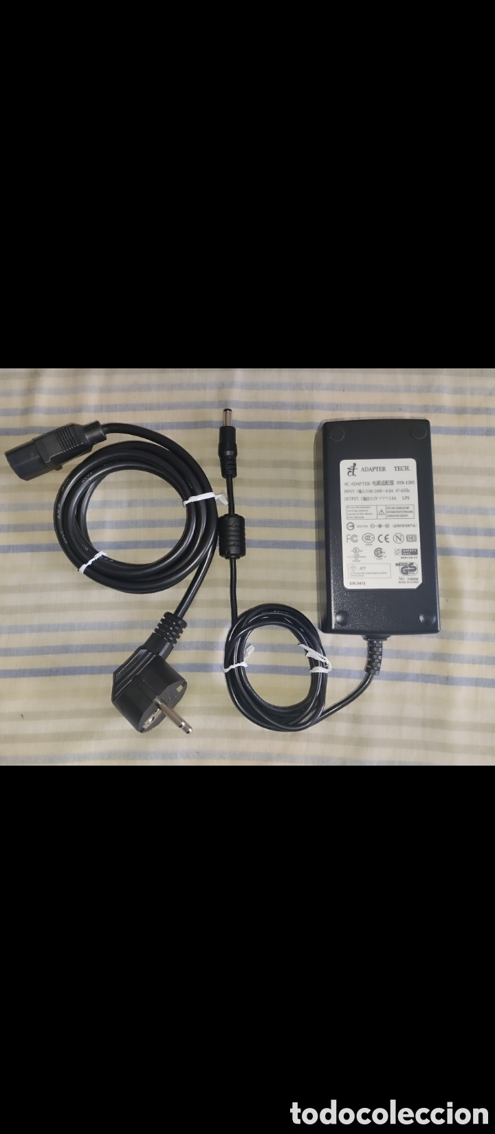 Segunda mano: Adaptador de Corriente marca TECH. modelo.STD-1203. - Foto 2