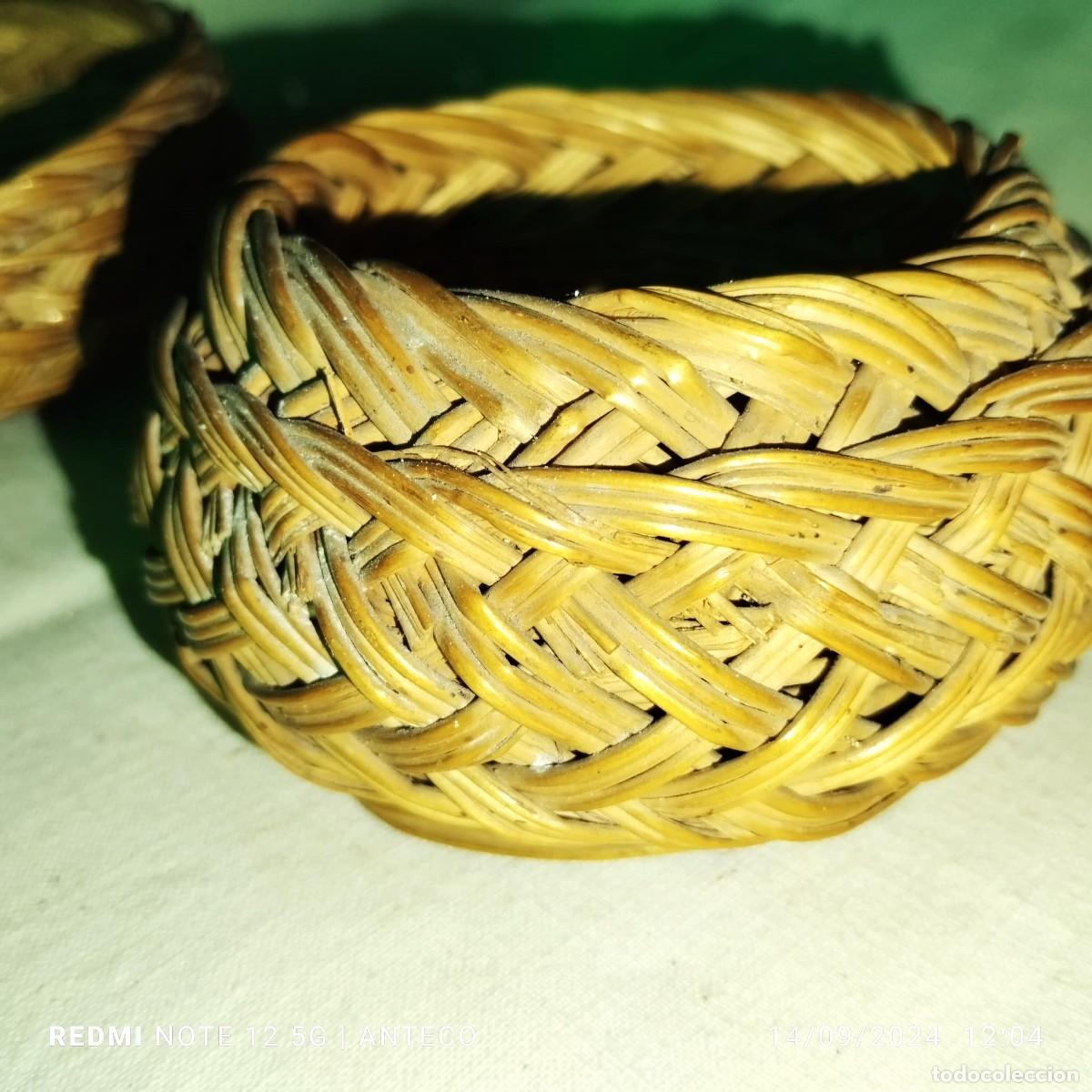 Segunda mano: CESTA PEQUE&Ntilde;A DE MIMBRE - Foto 3