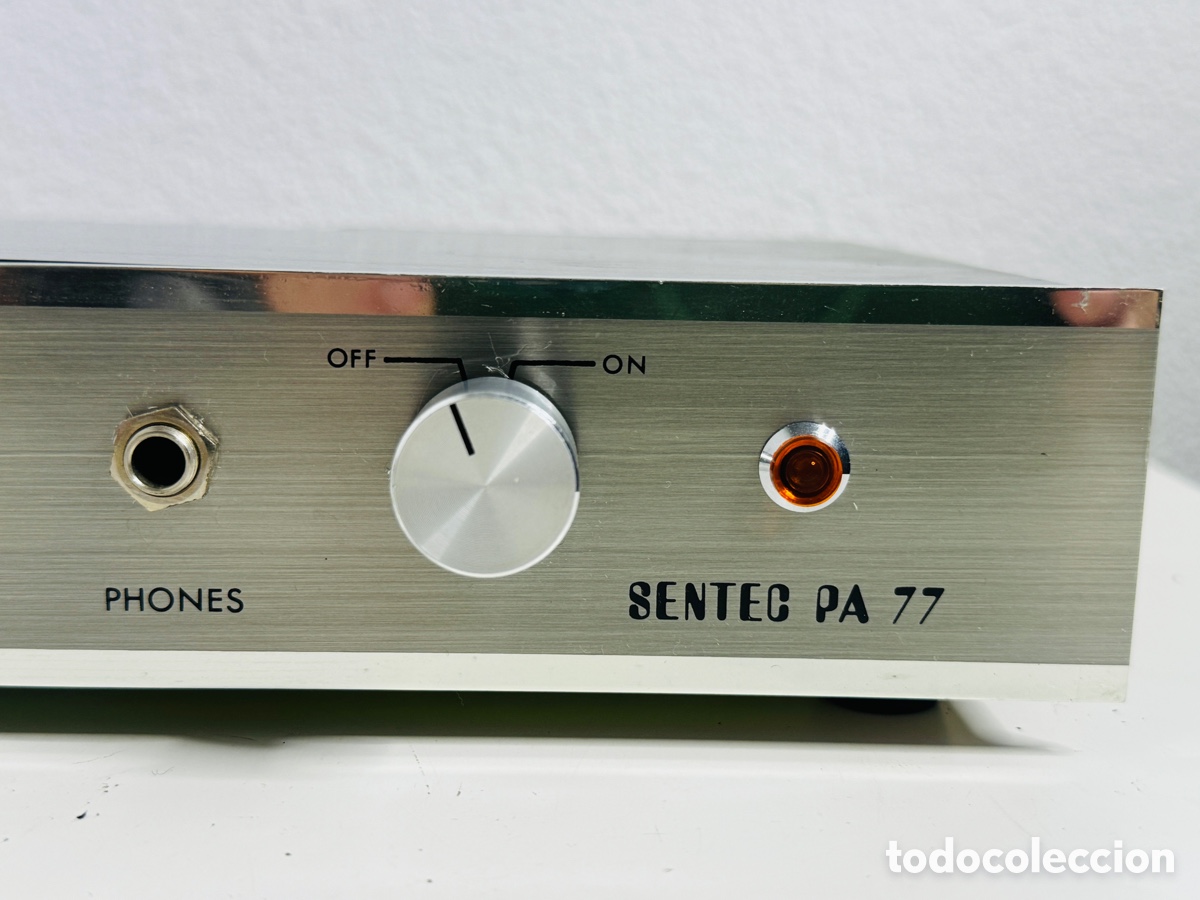 Segunda mano: Sentec PA 77 Sweden Hifi Vintage - Foto 4
