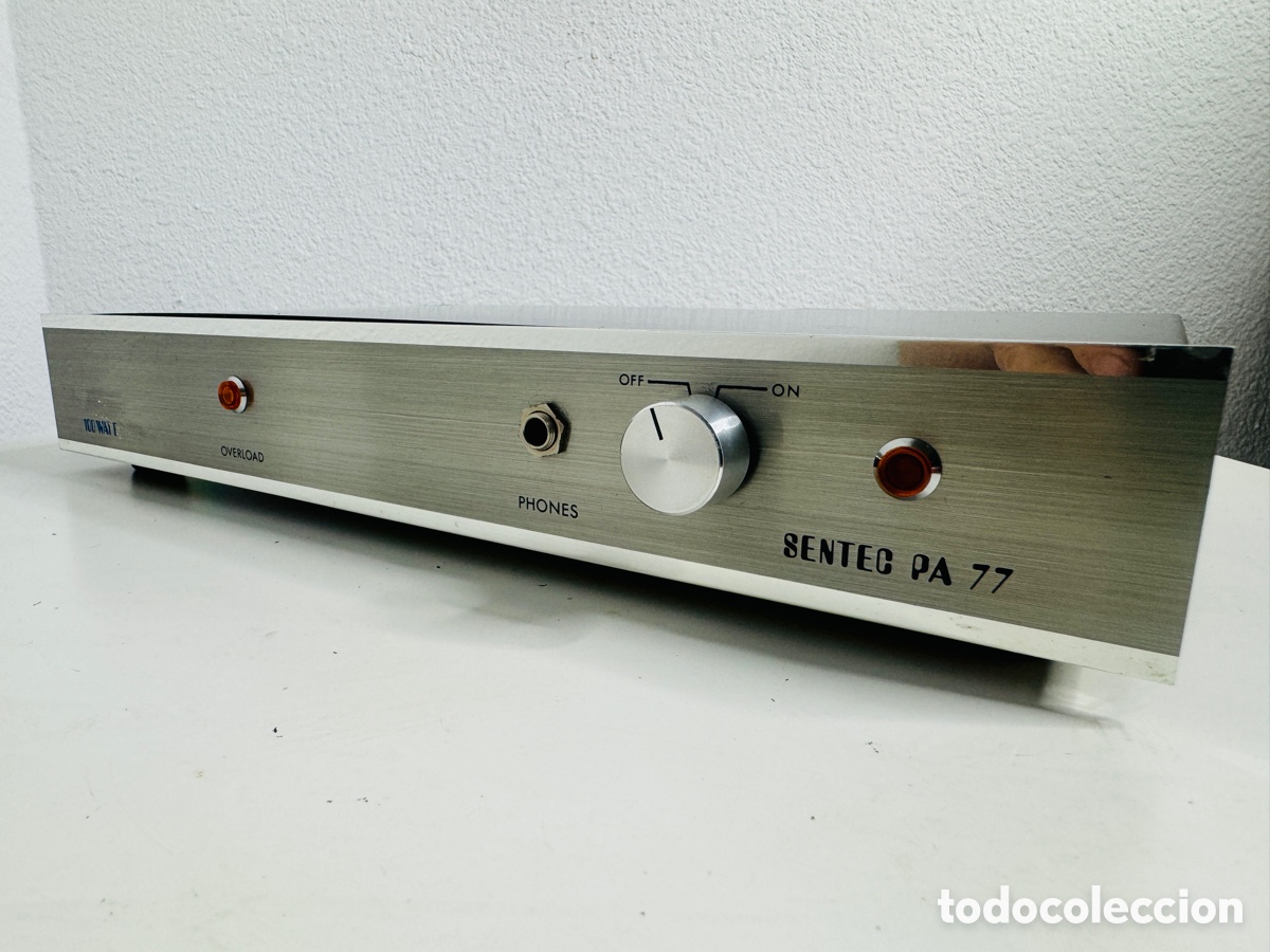 Segunda mano: Sentec PA 77 Sweden Hifi Vintage - Foto 9