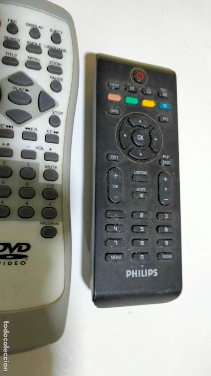 Segunda mano: lote de mandos para tv y dvd - Foto 4