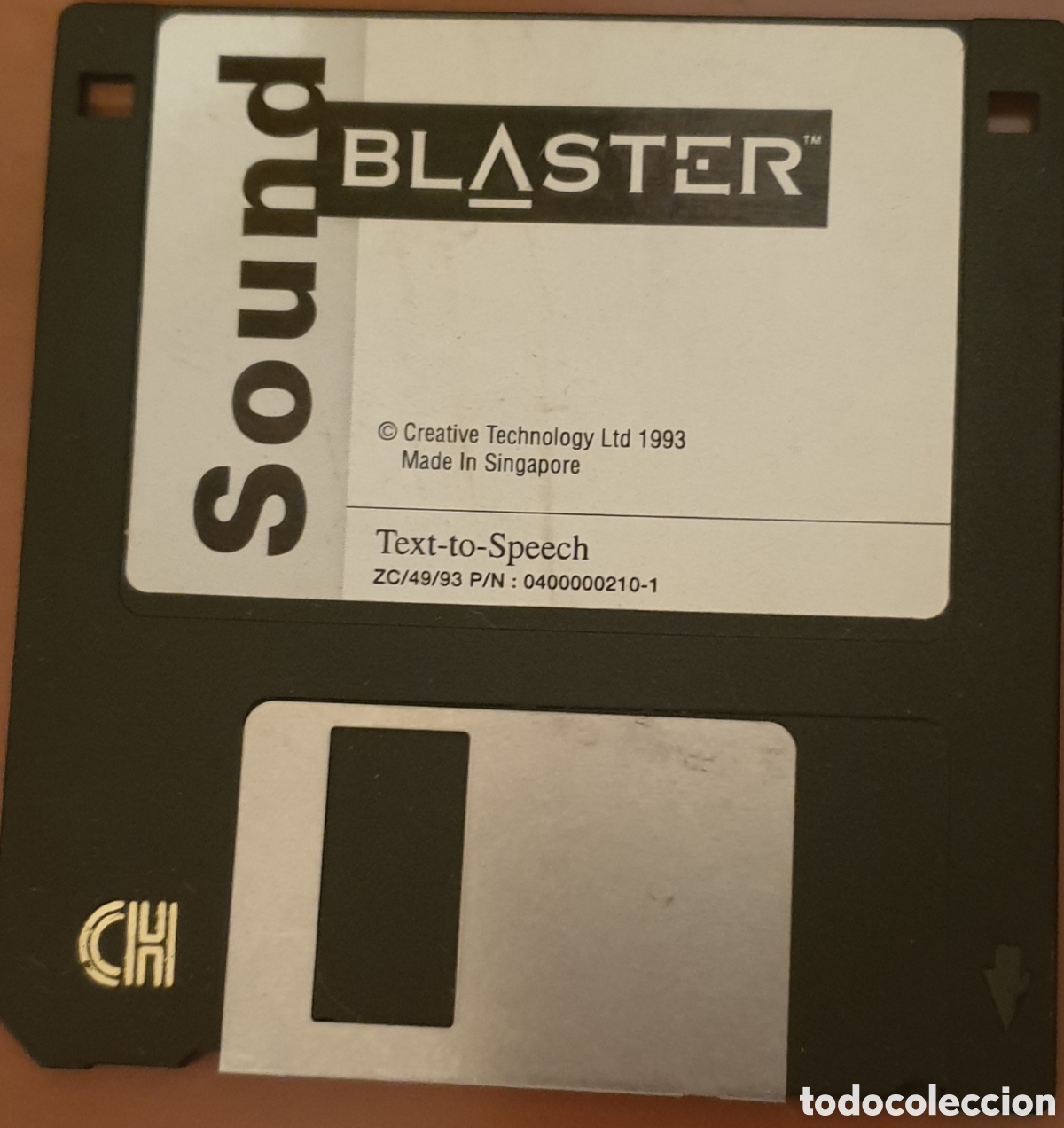 Segunda Mão: DISKETTE SOUND BLASTER 1993