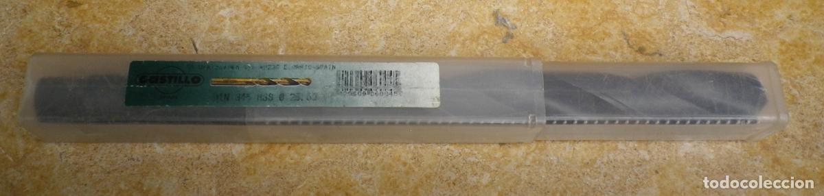 Segunda mano: Broca 25,5 mm HSS, nueva, con cono morse, marca CASTILLO - Foto 1