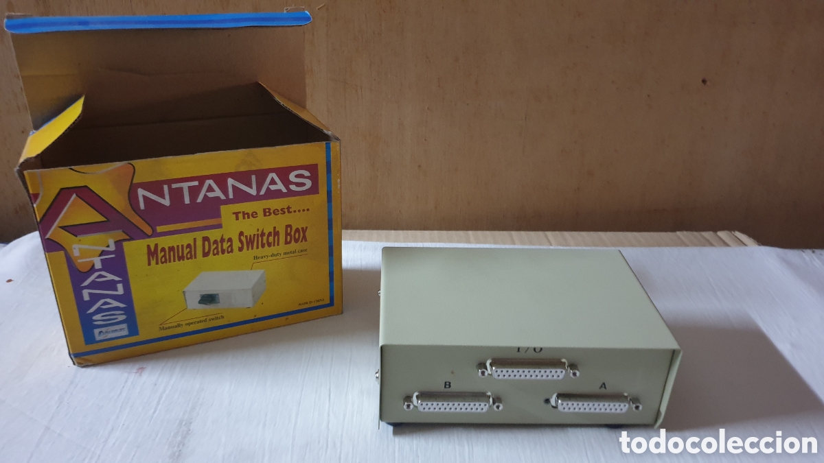 Segunda mano: ANTENAS MANUAL DATA SWITCH BOX & DISQUETERAS - Foto 2