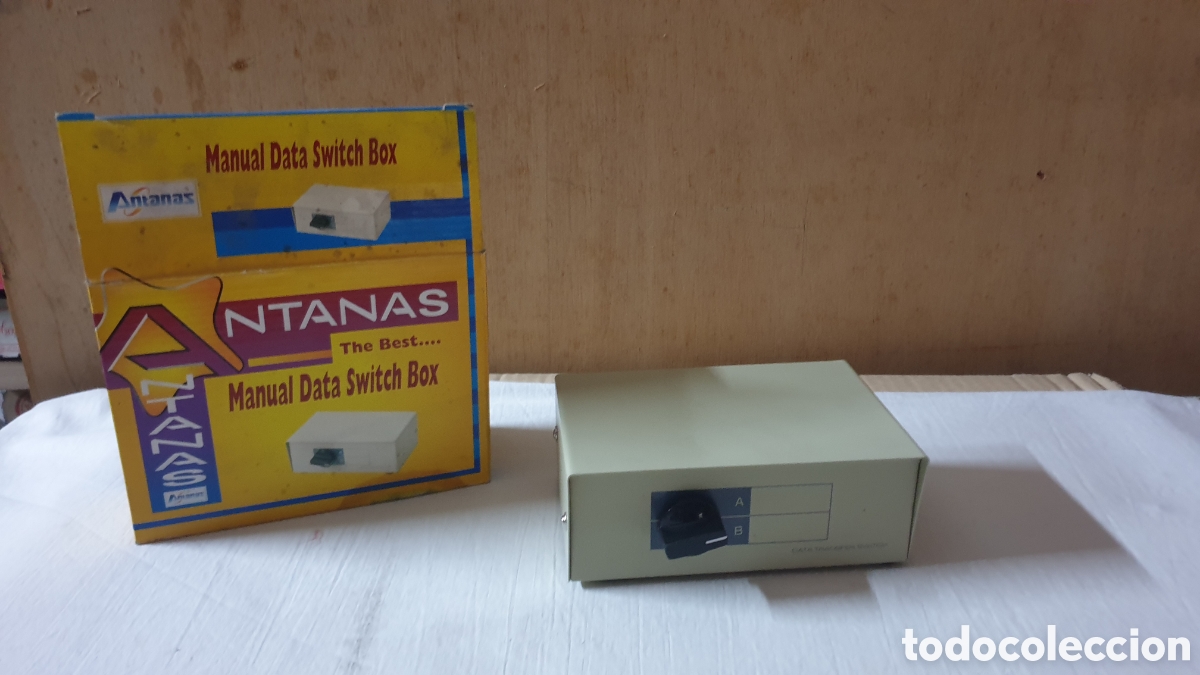 Segunda mano: ANTENAS MANUAL DATA SWITCH BOX & DISQUETERAS - Foto 3