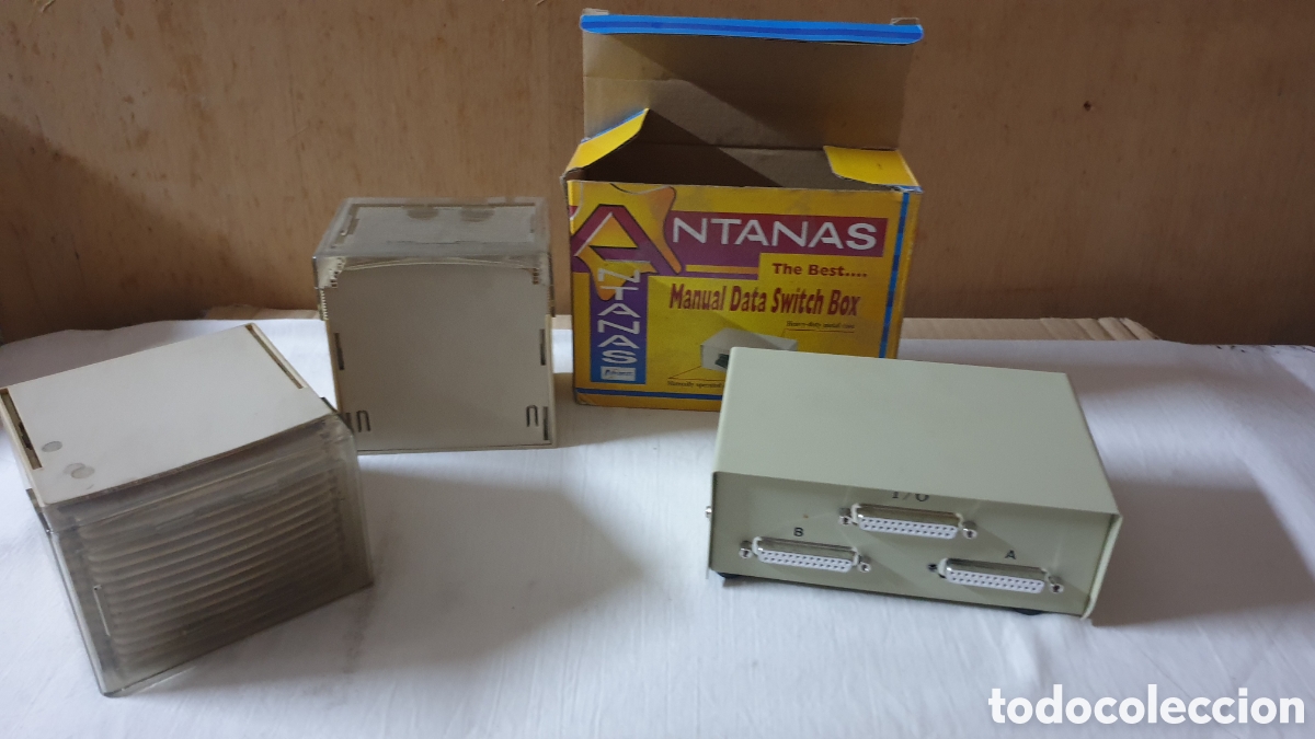 Segunda mano: ANTENAS MANUAL DATA SWITCH BOX & DISQUETERAS - Foto 5