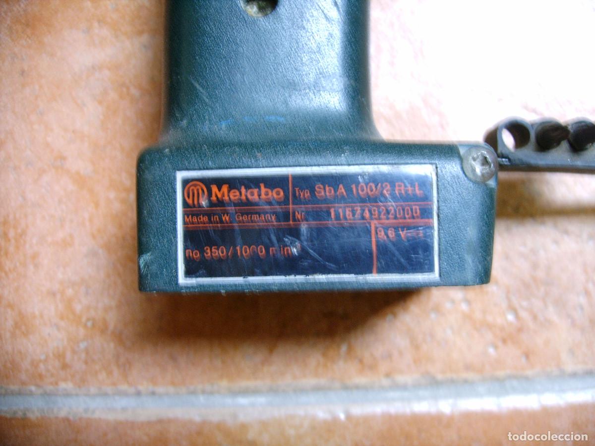 Segunda mano: TALADRO DE BATERIA METABO - Foto 7