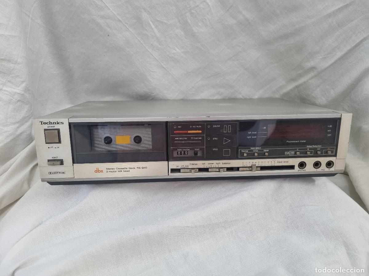 Segunda mano: PLETINA TECHNICS STEREO CASSETTE DECK RS-B40 2 MOTOR MX HEAD. DBK - Foto 1