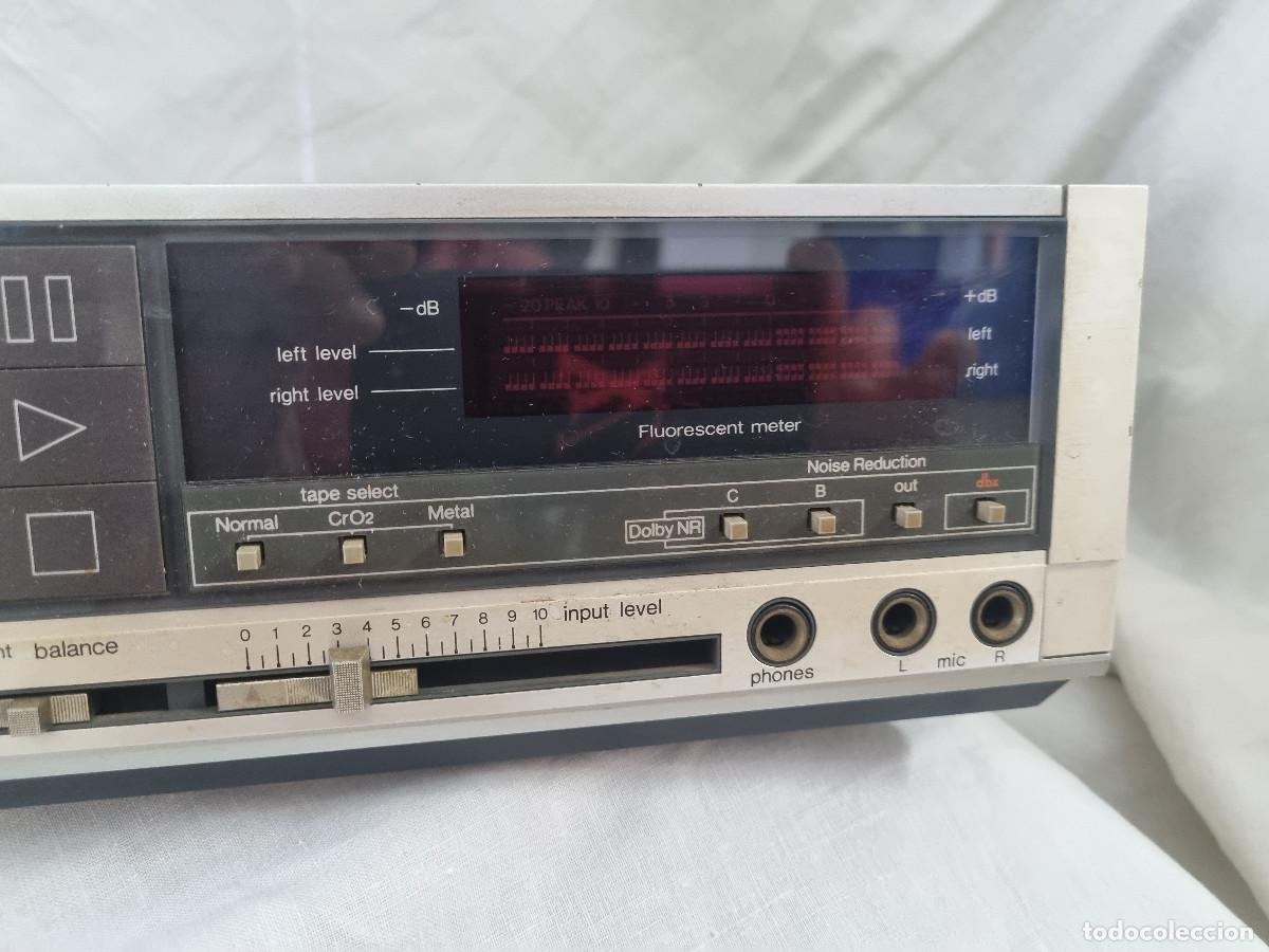 Segunda mano: PLETINA TECHNICS STEREO CASSETTE DECK RS-B40 2 MOTOR MX HEAD. DBK - Foto 4