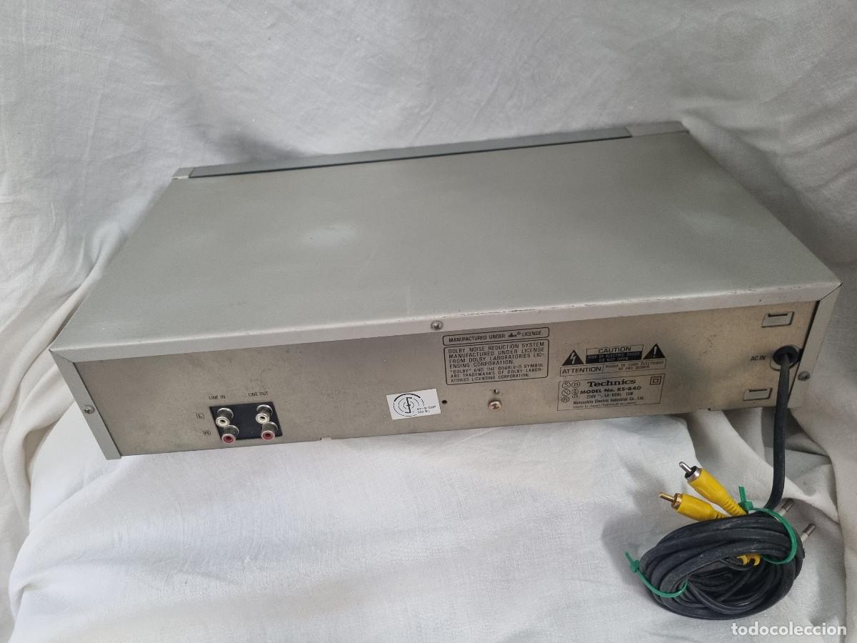Segunda mano: PLETINA TECHNICS STEREO CASSETTE DECK RS-B40 2 MOTOR MX HEAD. DBK - Foto 7