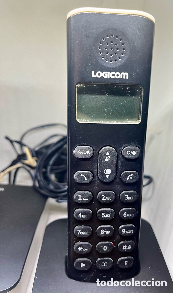 Segunda mano: TEL&Eacute;FONO INAL&Aacute;MBRICO LOGICOM 2 TERMINALES FUNCIONAN - Foto 3