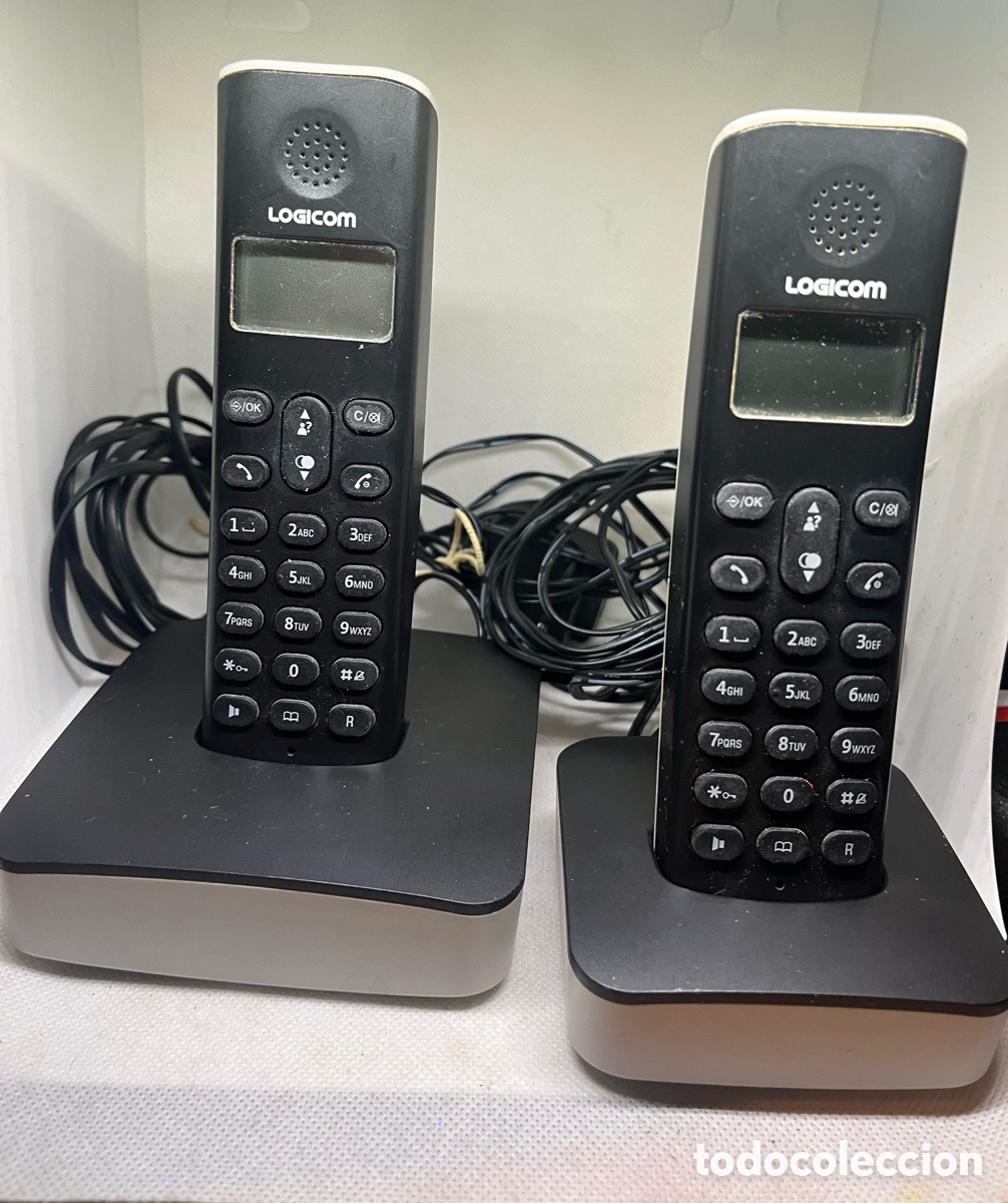 Segunda mano: TEL&Eacute;FONO INAL&Aacute;MBRICO LOGICOM 2 TERMINALES FUNCIONAN - Foto 1