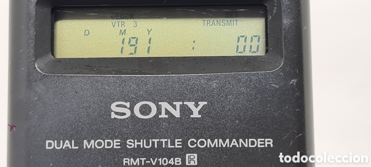 Segunda mano: MANDO A DISTANCIA SONY RMT V104B DUAL MODE SHUTTLE COMMANDER - Foto 2