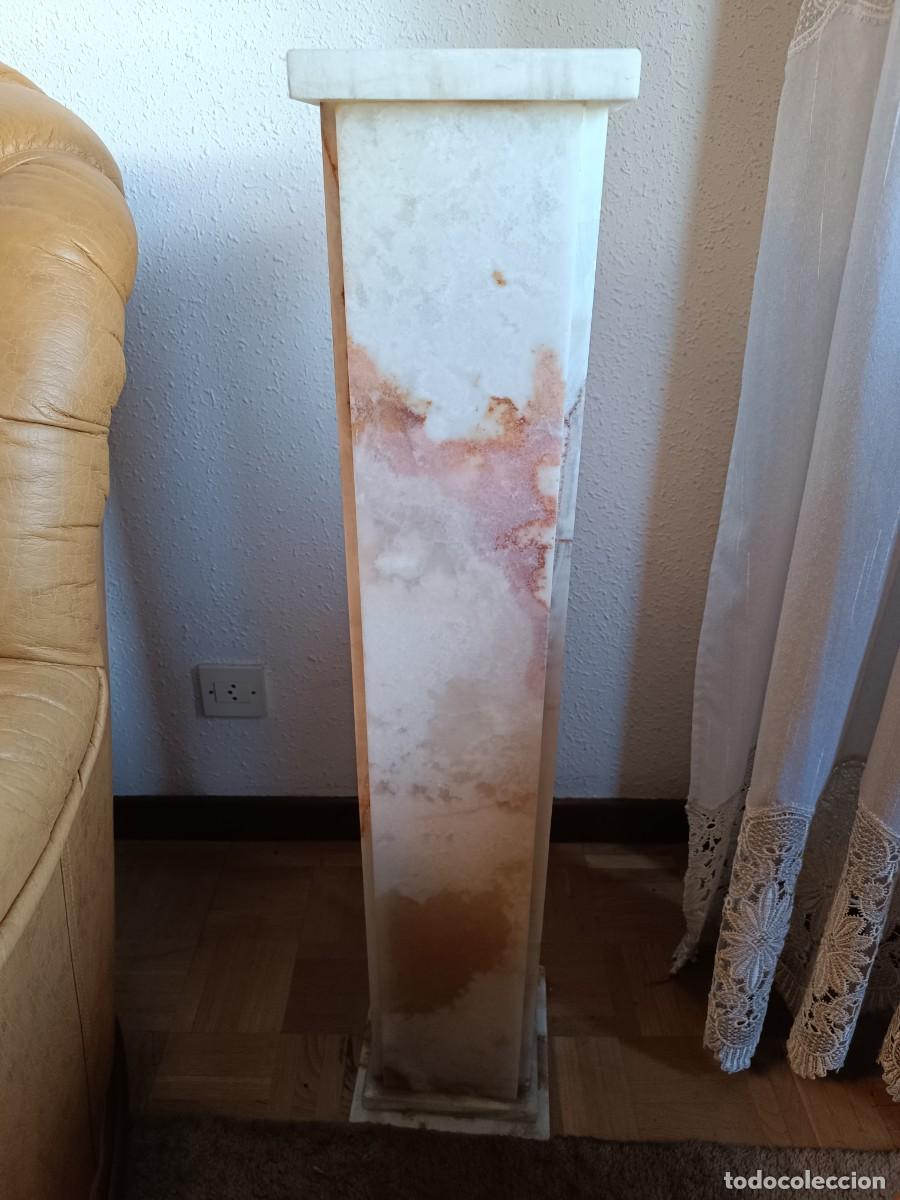 Segunda mano: 2 columnas de m&aacute;rmol - Foto 1