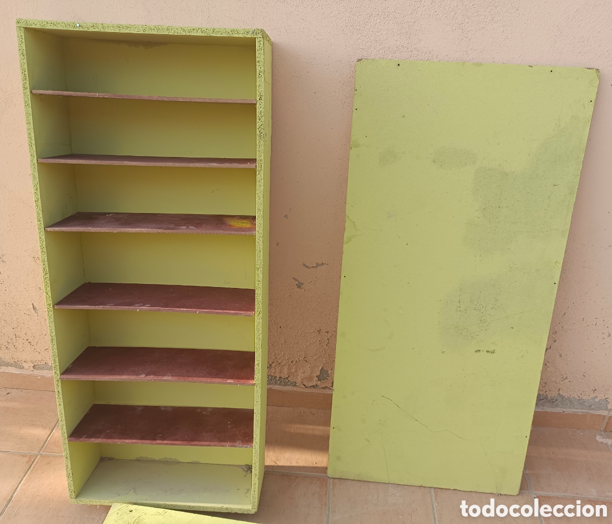 Segunda mano: Armario de lejas verde - Foto 7