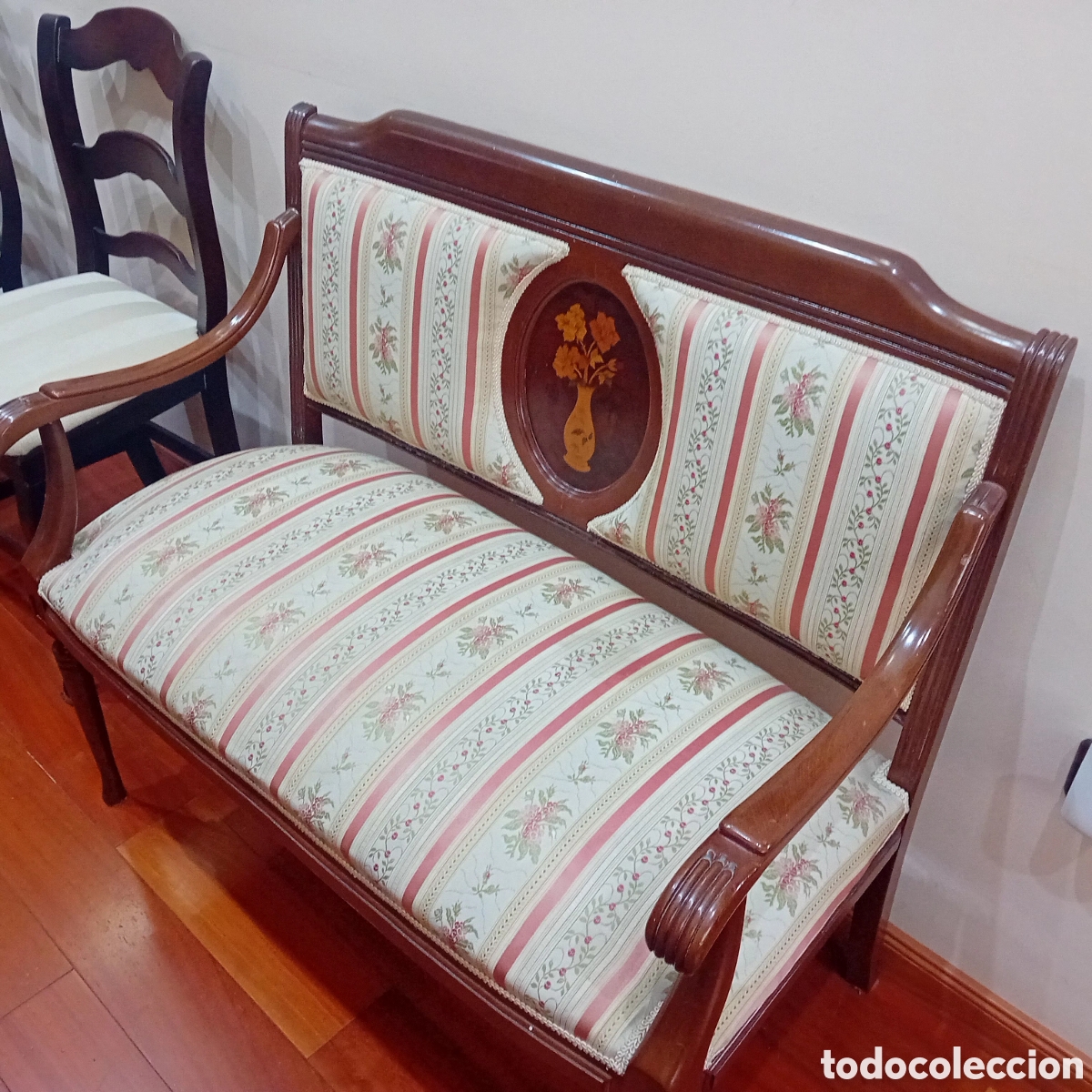 Segunda mano: Precioso sofa estilo Luis XV - Foto 2