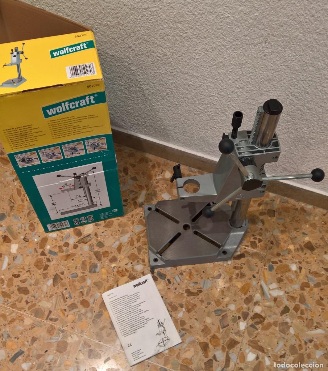 Segunda mano: Soporte vertical taladro Wolfcraft,sin usar - Foto 2