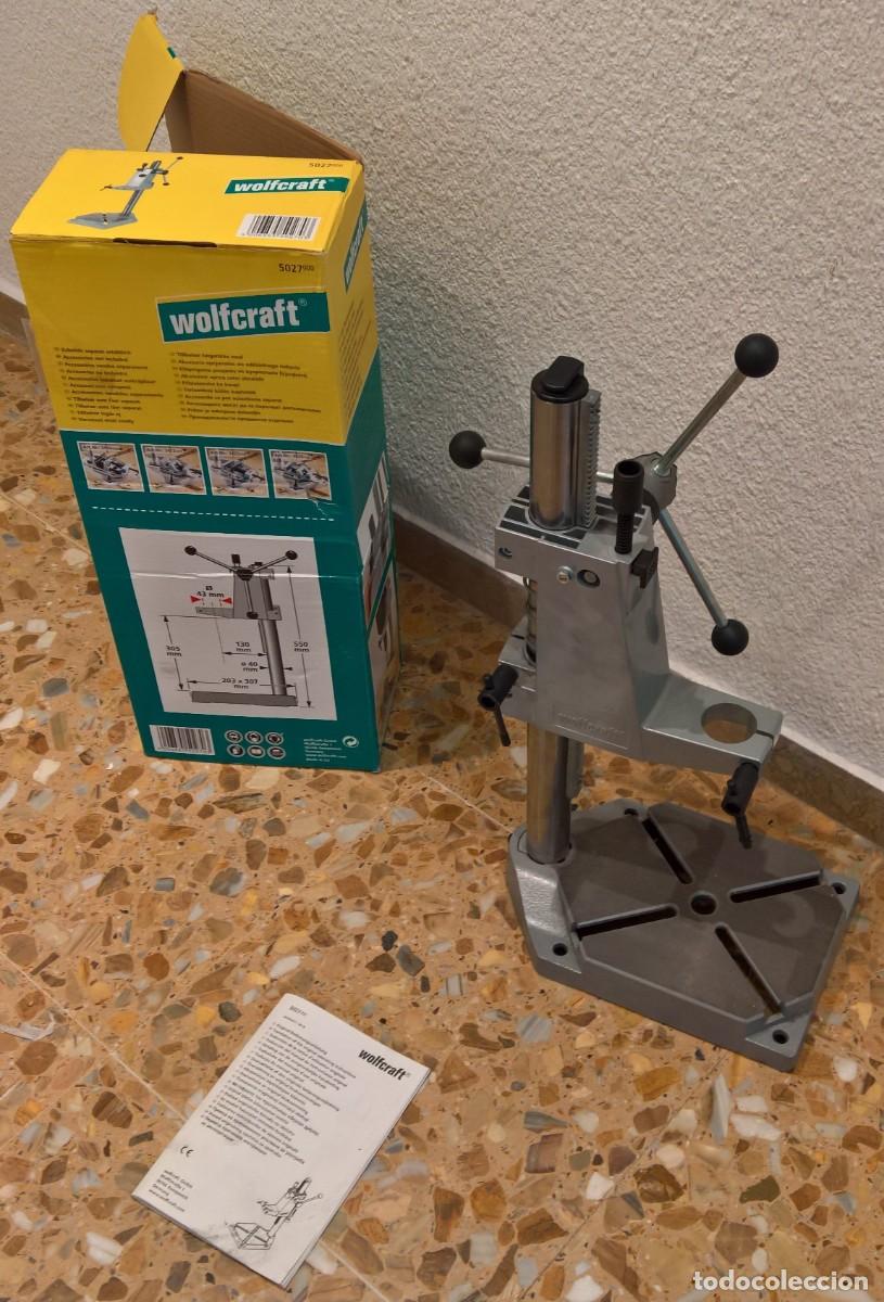 Segunda mano: Soporte vertical taladro Wolfcraft,sin usar - Foto 3