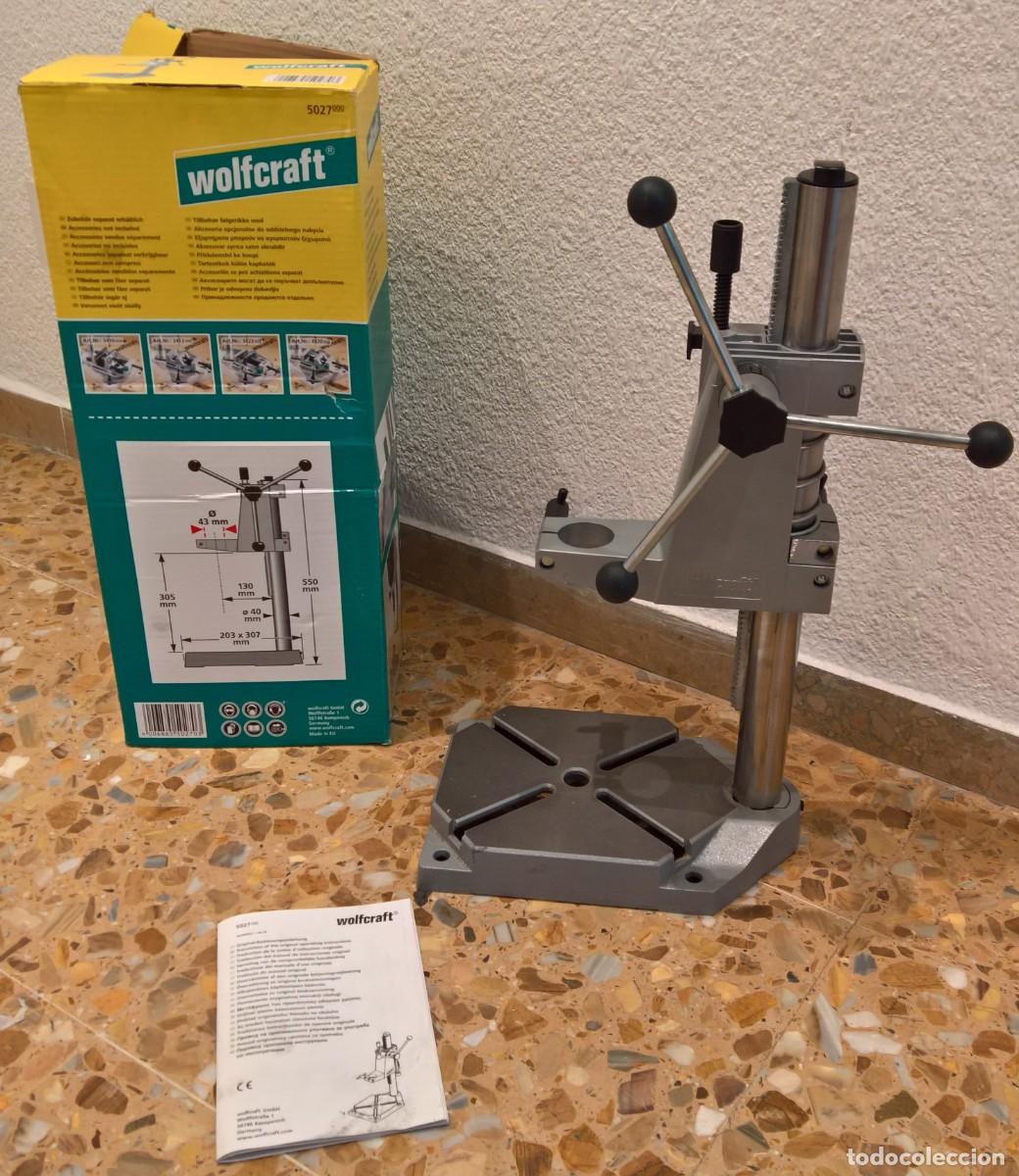 Segunda mano: Soporte vertical taladro Wolfcraft,sin usar - Foto 1