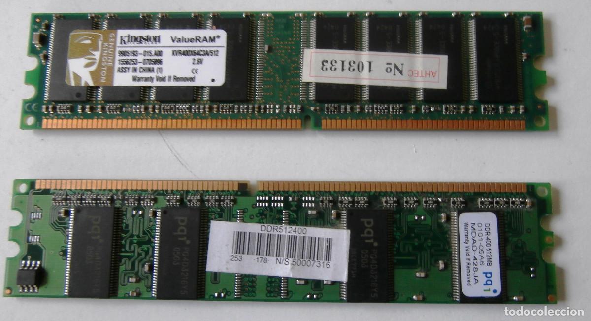 Segunda mano: M&Oacute;DULOS DE MEMORIA RAM 512 MB, DDR2, PARA PC - Foto 4