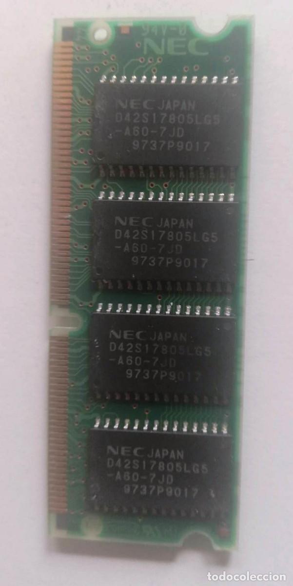Segunda mano: MODULO DE MEMORIA RAM DE PORTATIL NEC, VINTAGE, 16MB - Foto 2