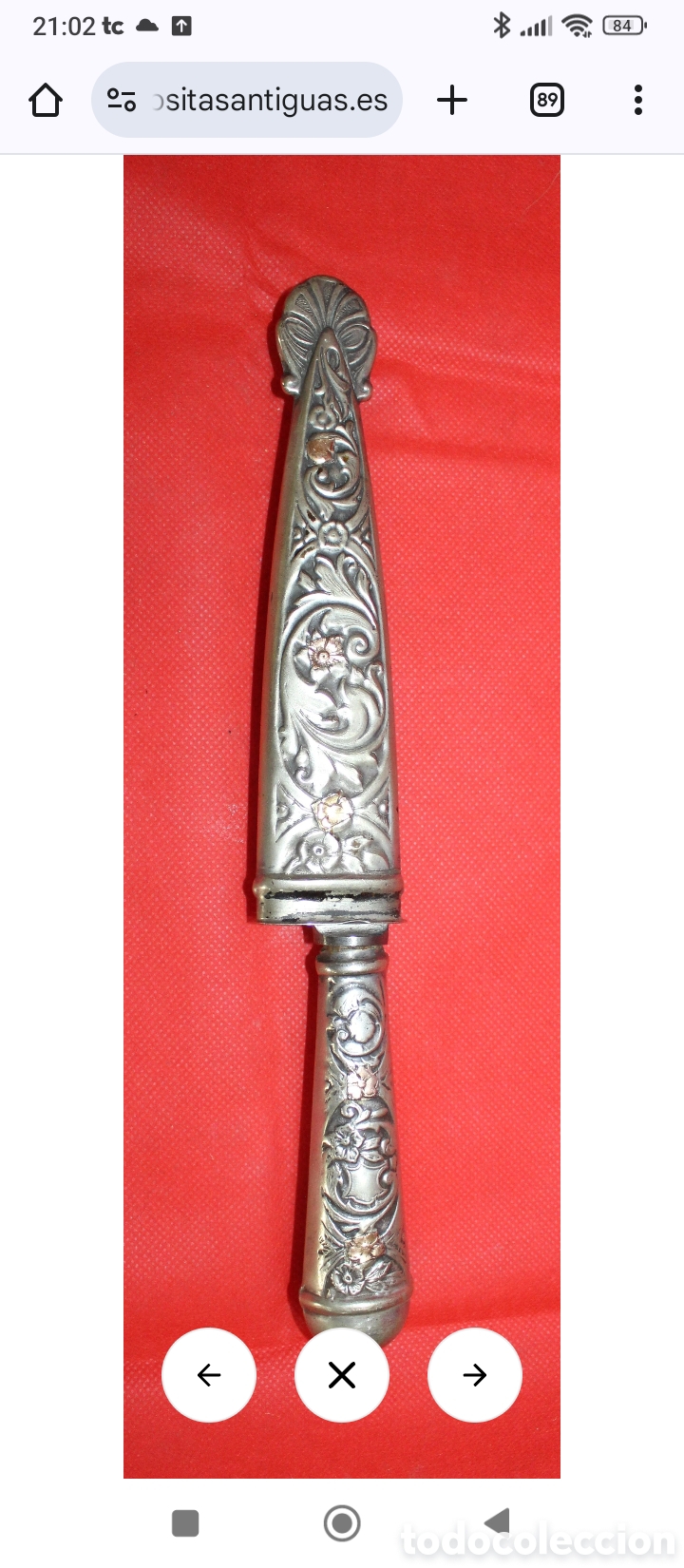 Segunda mano: FACON ARGENTINO DAGA CUCHILLO GAUCHO XIX - Foto 1