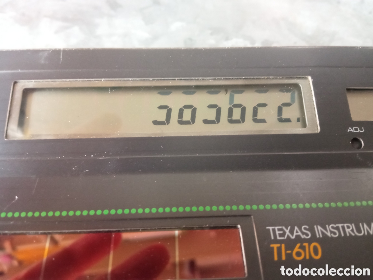 Segunda mano: Calculadora Texas instruments TI - 610 - Foto 3