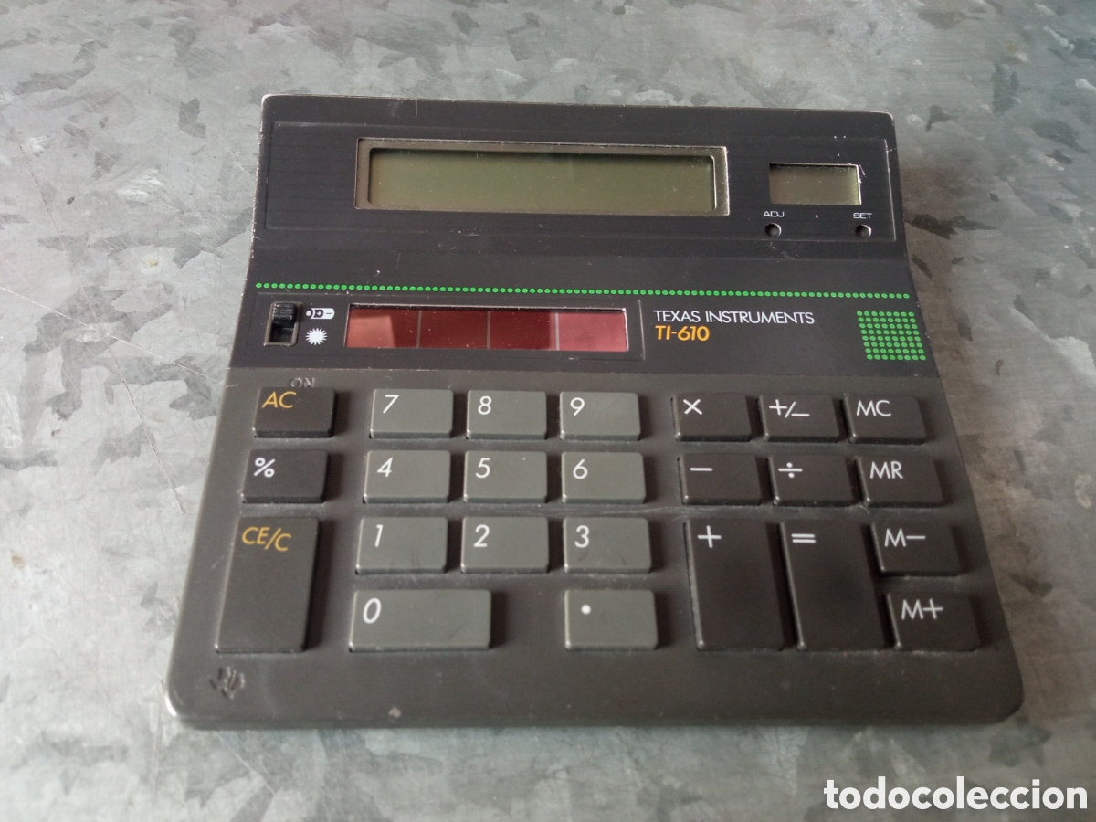 Segunda mano: Calculadora Texas instruments TI - 610 - Foto 1