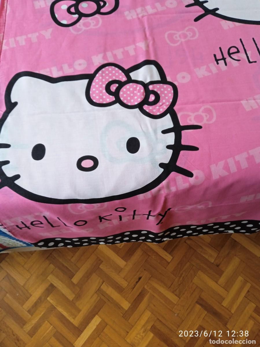 Segunda mano: FUNDA NORDICA CON ALMOHADA HELLO KITTY-CAMA DE 90 - Foto 6