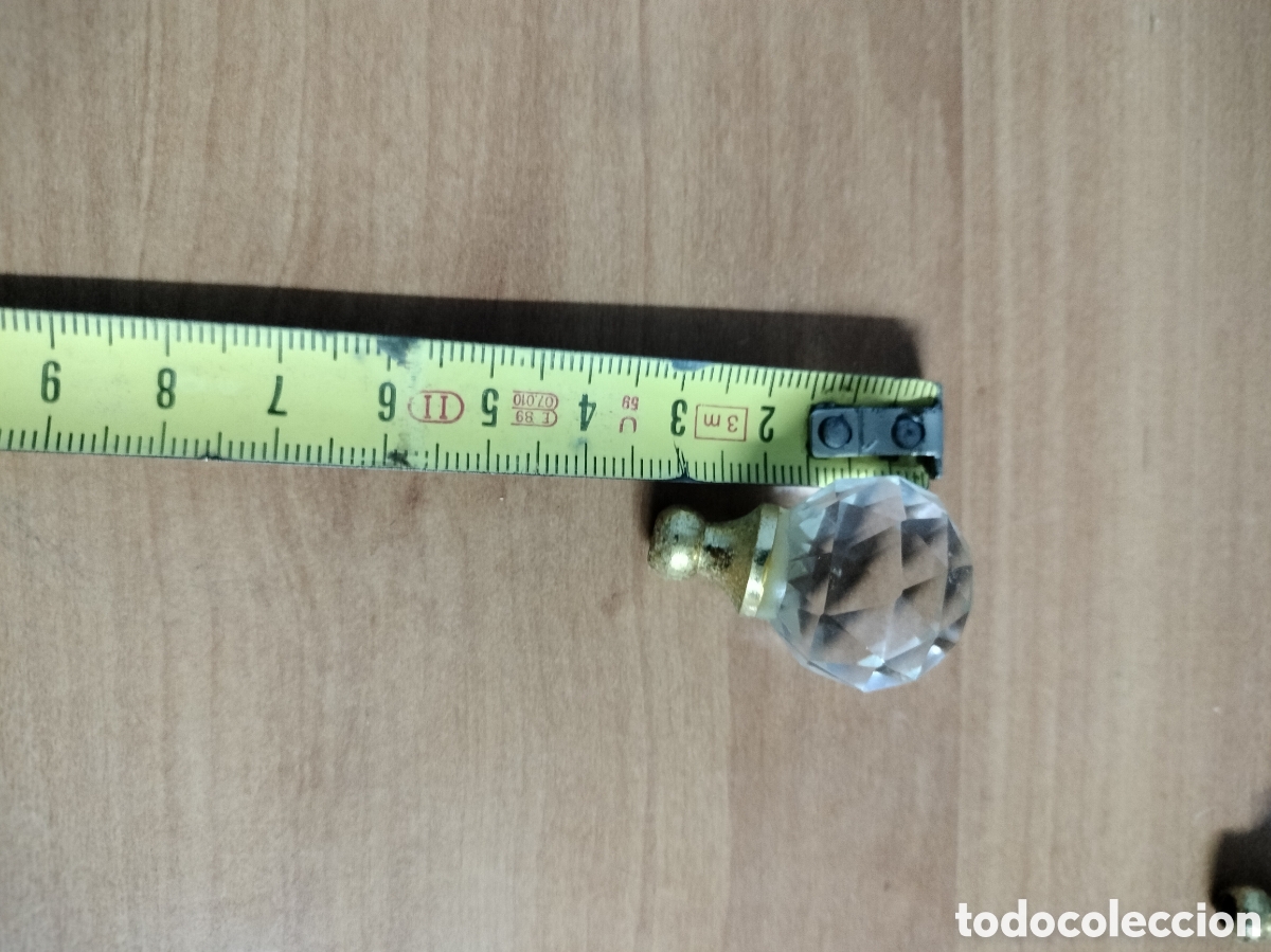 Segunda mano: Lote de 9 cristales de lampara - Foto 3