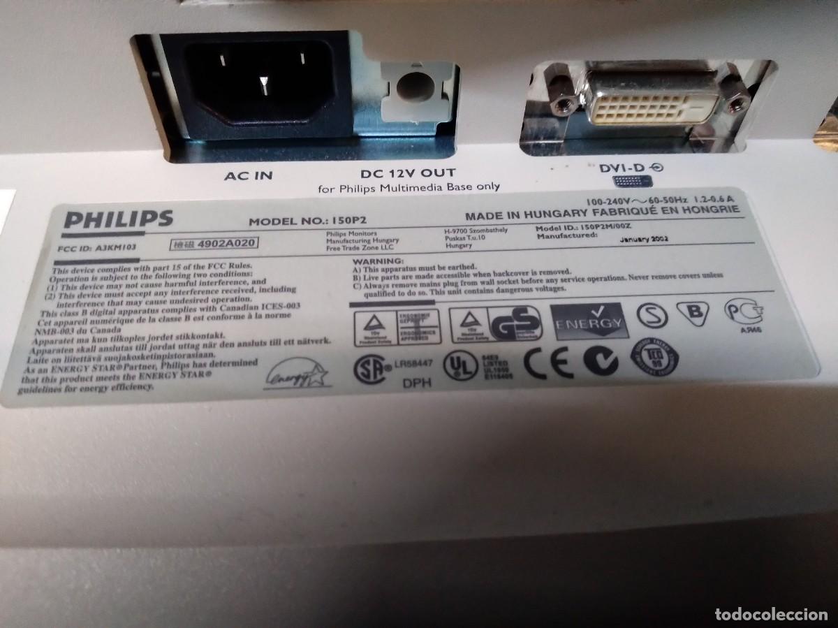 Segunda mano: MONITOR MARCA PHILIPS - CARACTERISTICAS EN FOTOGRAFIAS (N&ordm; 5) - Foto 7