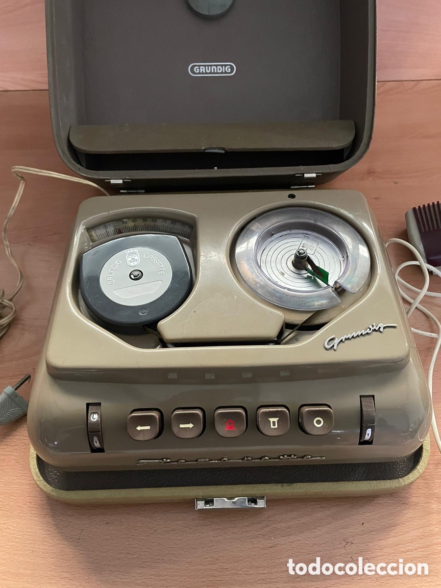 Segunda mano: Grundig Stenorette Mini Reel to Reel - Foto 2