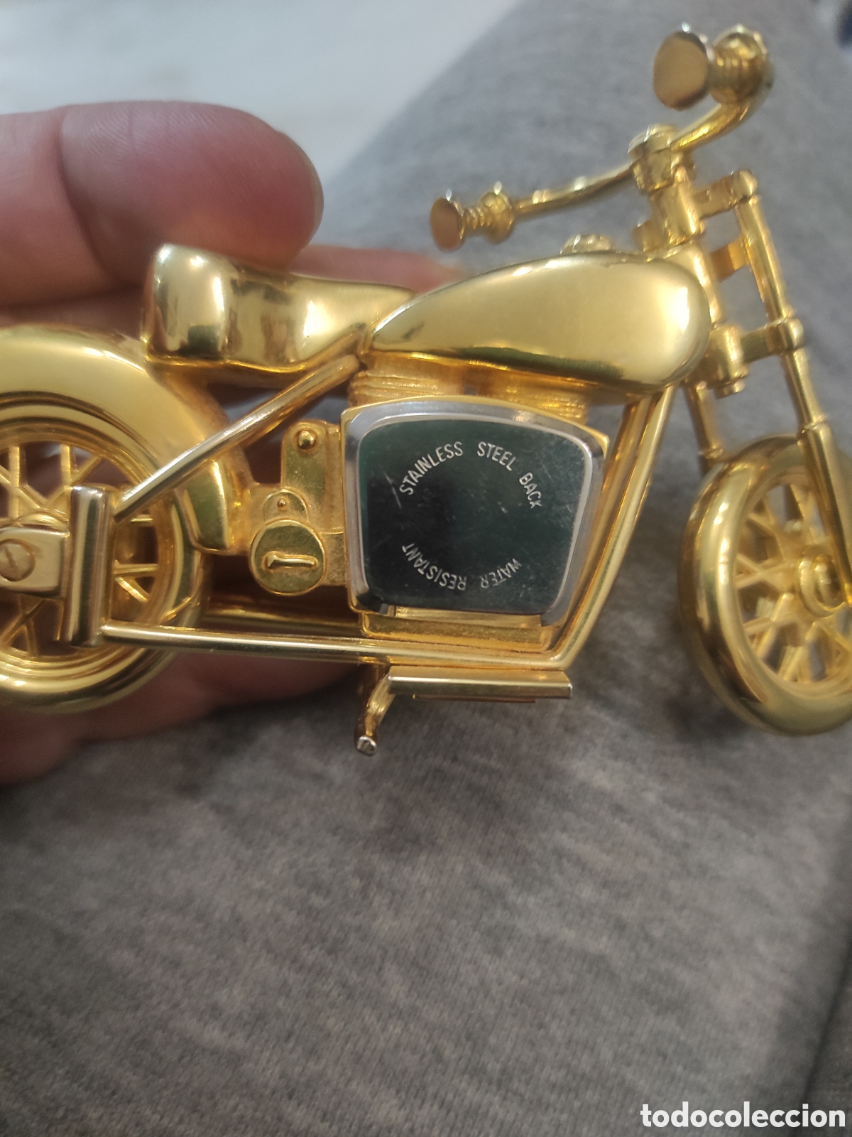 Segunda mano: Reloj decorativo de motocicleta - Foto 2