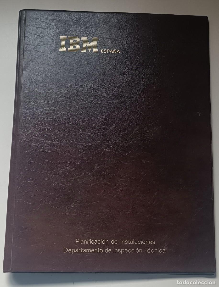 Segunda mano: Carpeta IBM muy antigua - Foto 1