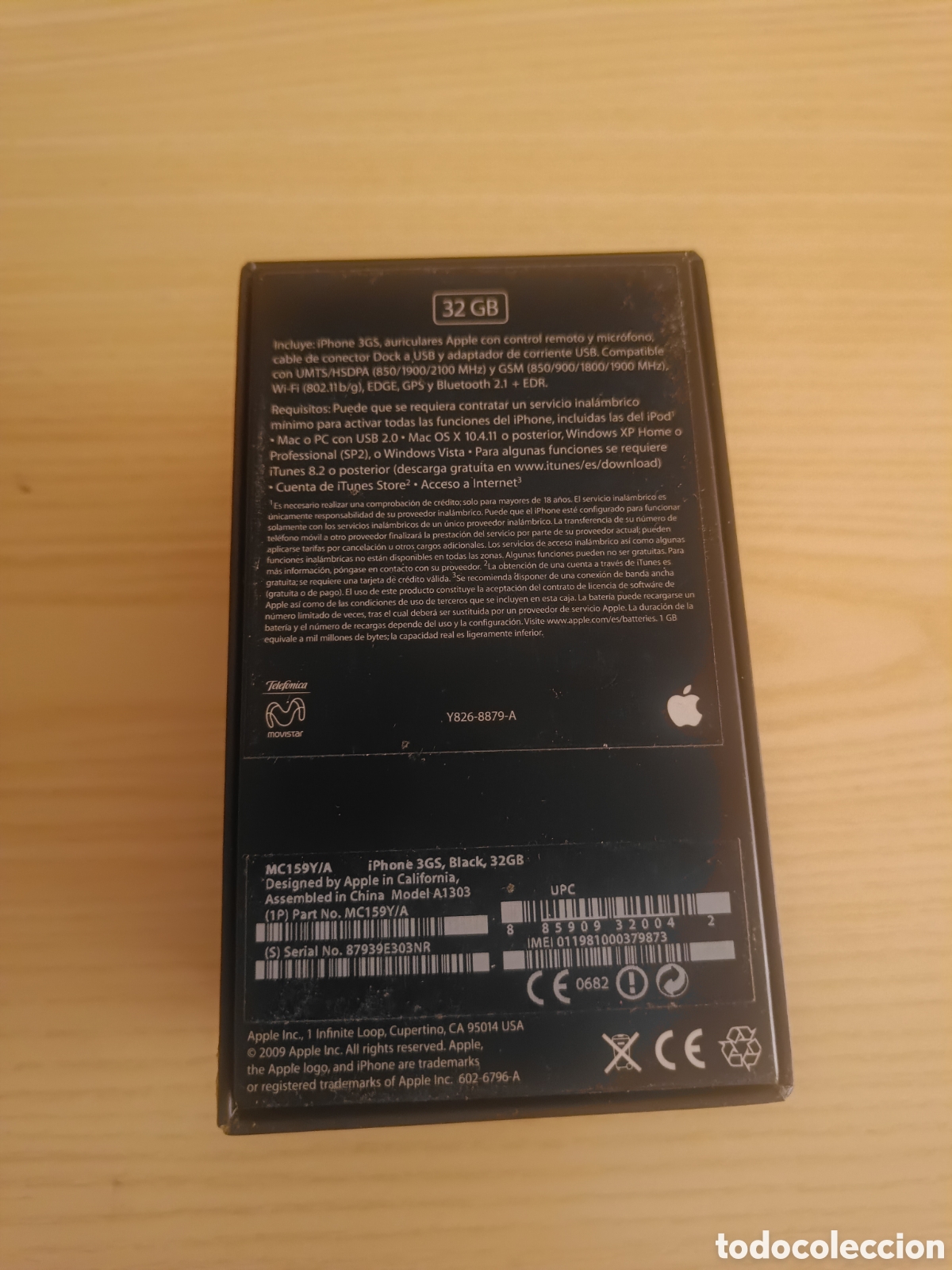 Segunda mano: Telefono Movil Apple iPhone 3GS 32Gb en caja No funciona - Foto 3