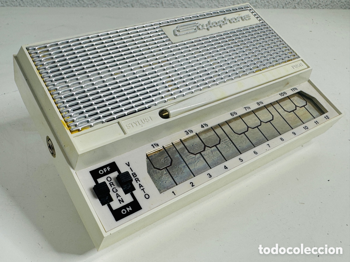Segunda mano: Stylophone Synthesizer Toy England 1970 - Foto 12