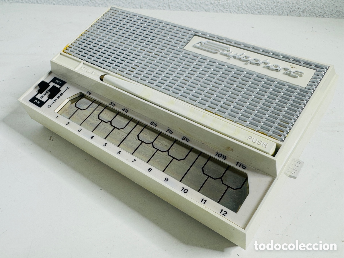 Segunda mano: Stylophone Synthesizer Toy England 1970 - Foto 14