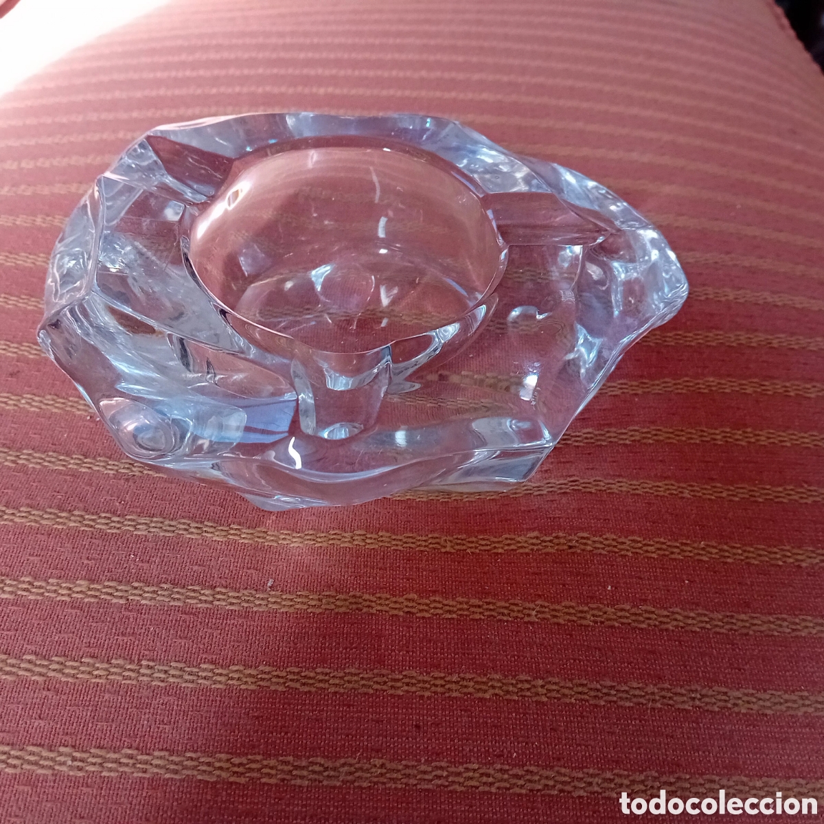 Segunda mano: Espectacular cenicero de cristal de roca macizo - Foto 1