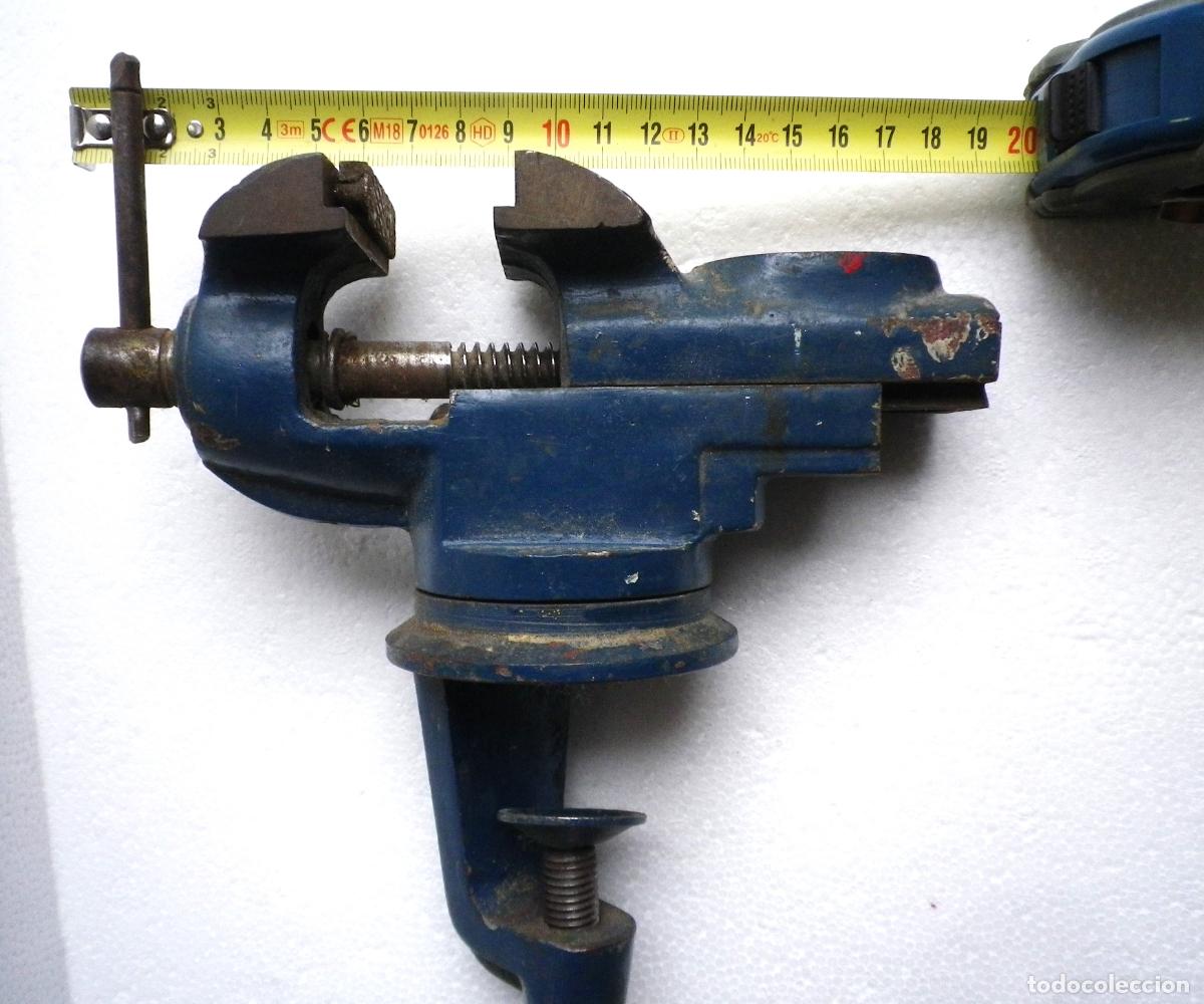 Segunda mano: Tornillo de banco con base giratoria - Foto 4